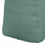 Cuscino per Schiena Verde Mare 45 x 24 x 50 cm Velluto