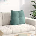 Cuscino per Schiena Verde Mare 45 x 24 x 50 cm Velluto
