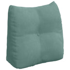 Cuscino per Schiena Verde Mare 45 x 24 x 50 cm Velluto
