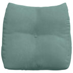 Cuscino per Schiena Verde Mare 45 x 24 x 50 cm Velluto