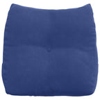 Cuscino per Schiena Blu Polizia 45 x 24 x 50 cm Velluto