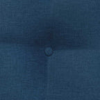 Cuscino per Schiena Blu 60 x 24 x 50 cm Tessuto