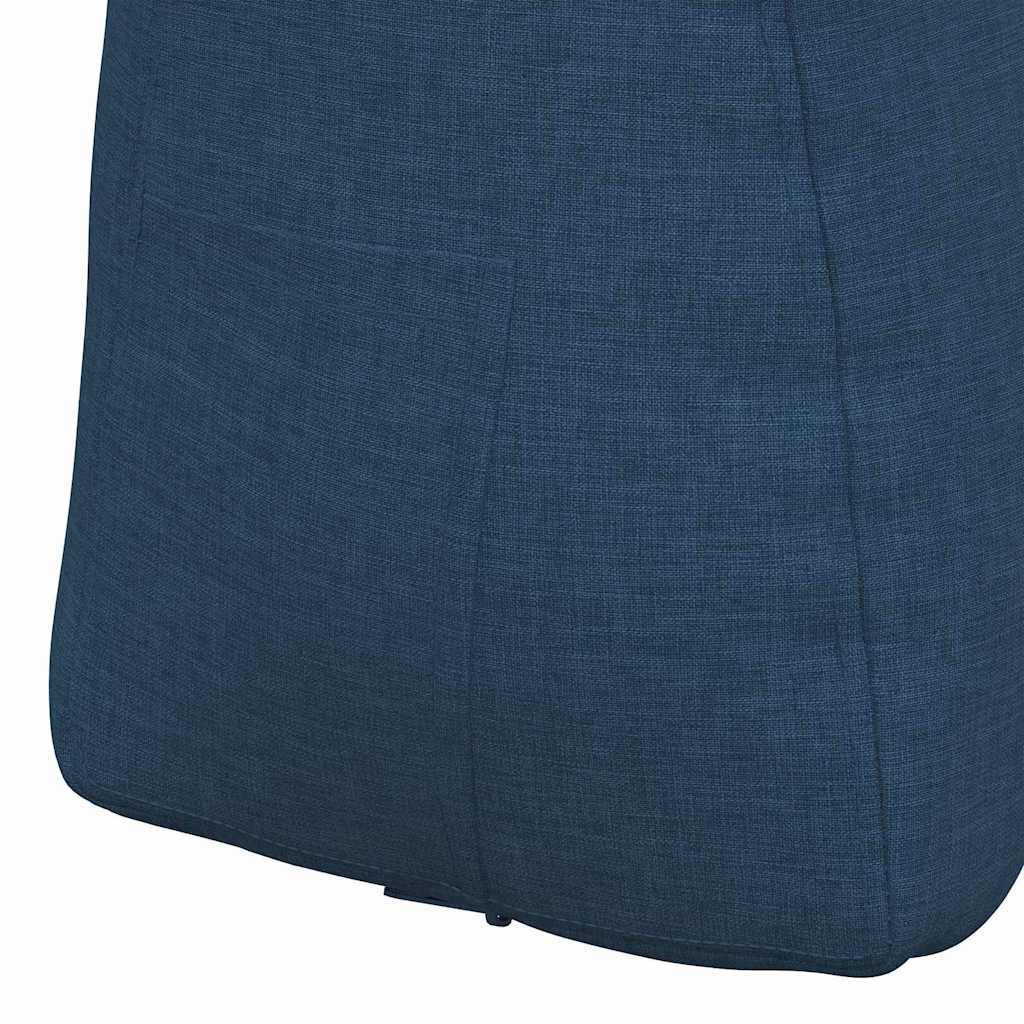 Cuscino per Schiena Blu 60 x 24 x 50 cm Tessuto