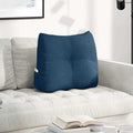 Cuscino per Schiena Blu 60 x 24 x 50 cm Tessuto