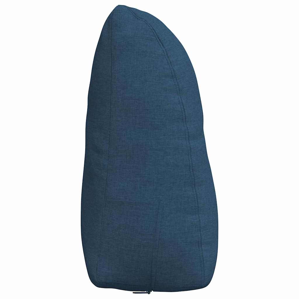 Cuscino per Schiena Blu 60 x 24 x 50 cm Tessuto