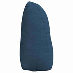 Cuscino per Schiena Blu 60 x 24 x 50 cm Tessuto