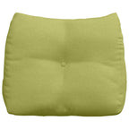 Cuscino per Schiena Verde chiaro 60 x 24 x 50 cm Tessuto