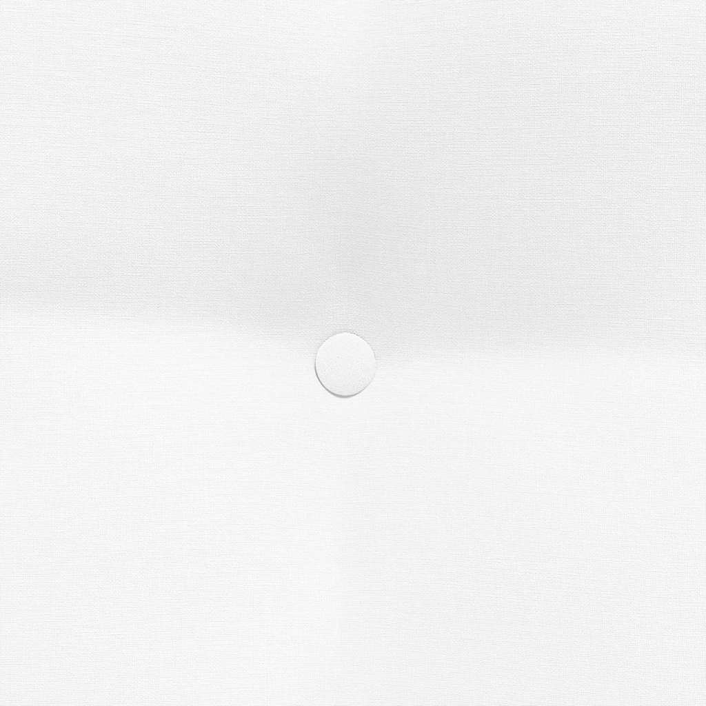 Cuscino per Schiena Bianco 60 x 24 x 50 cm Tessuto