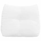 Cuscino per Schiena Bianco 60 x 24 x 50 cm Tessuto
