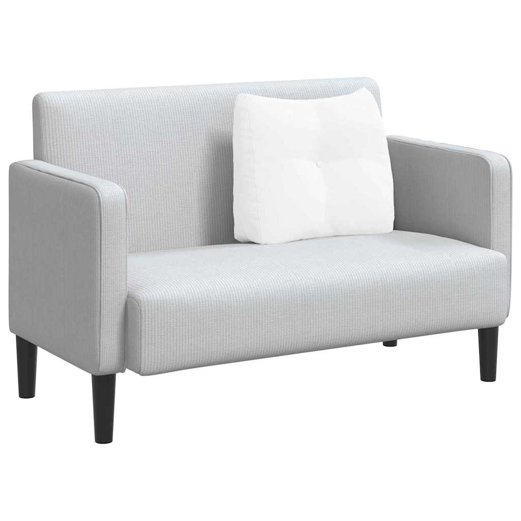 Cuscino per Schiena Bianco 60 x 24 x 50 cm Tessuto