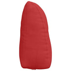 Cuscino per Schiena Rosso 60 x 24 x 50 cm Tessuto