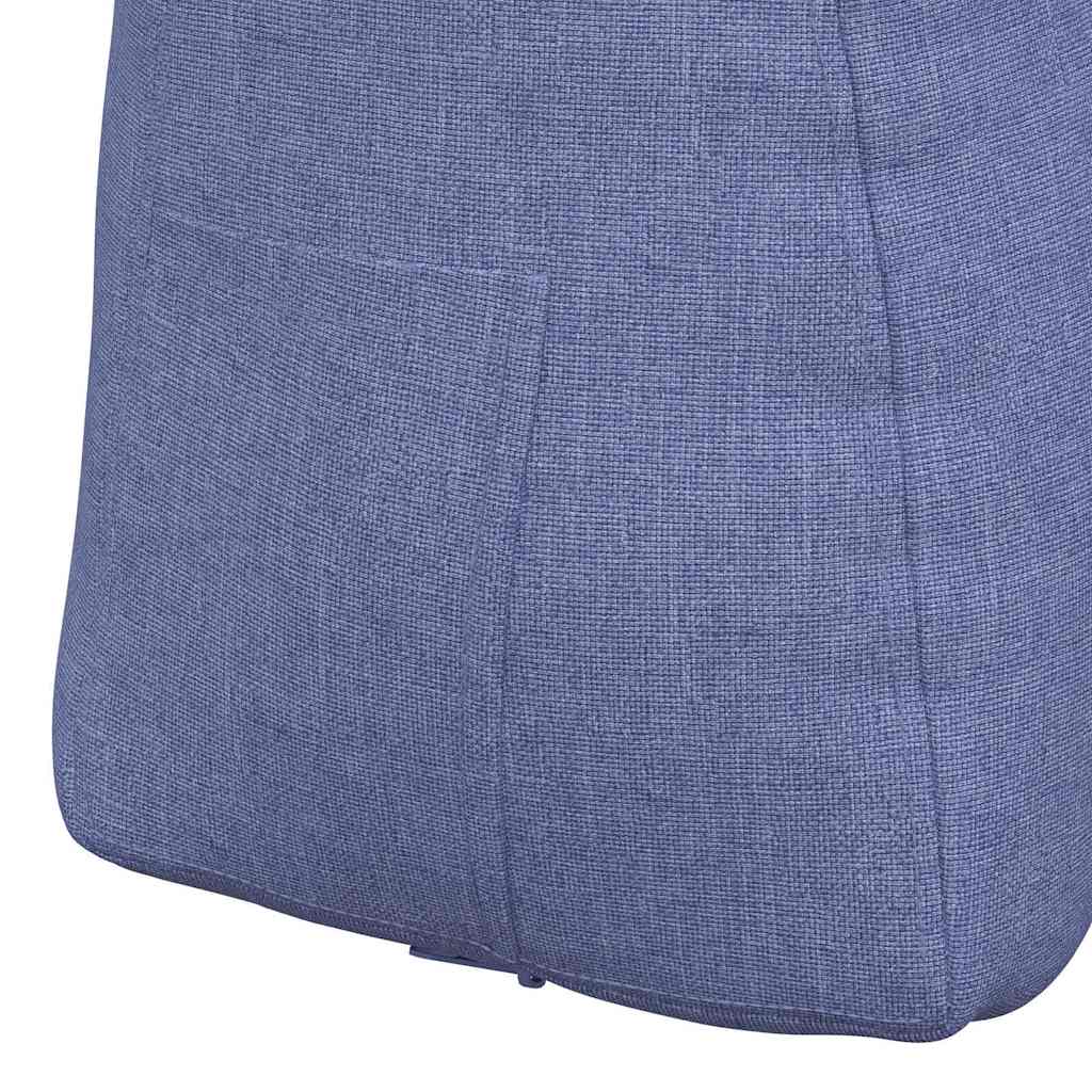Cuscino per Schiena Blu jeans 60 x 24 x 50 cm Tessuto