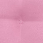Cuscino per Schiena Rosa 60 x 24 x 50 cm Tessuto
