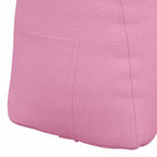Cuscino per Schiena Rosa 60 x 24 x 50 cm Tessuto