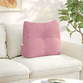 Cuscino per Schiena Rosa 60 x 24 x 50 cm Velluto
