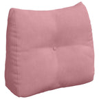 Cuscino per Schiena Rosa 60 x 24 x 50 cm Velluto