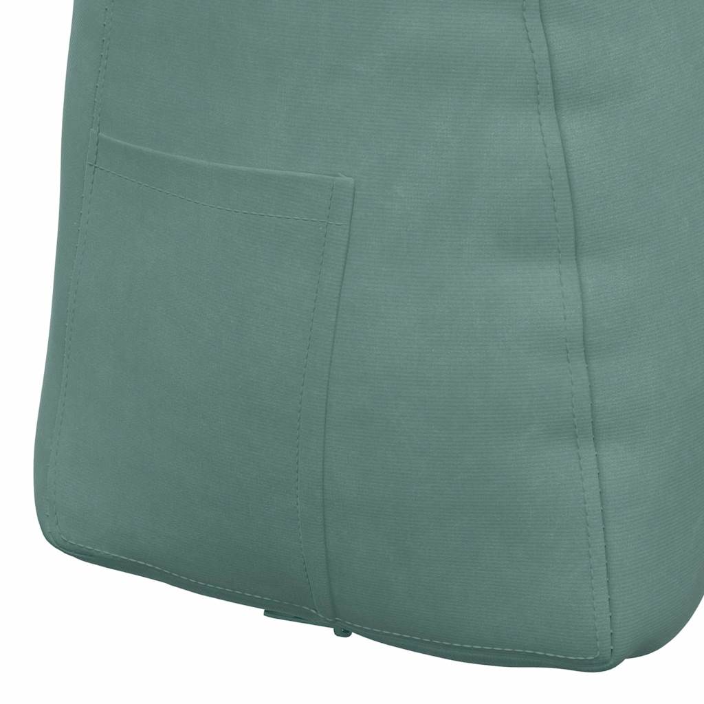 Cuscino per Schiena Verde Mare 60 x 24 x 50 cm Velluto