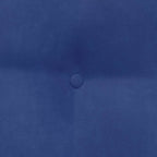 Cuscino per Schiena Blu Polizia 60 x 24 x 50 cm Velluto