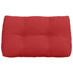 Cuscino per Schiena Rosso 80 x 24 x 50 cm Tessuto