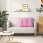 Cuscino per Schiena Rosa 80 x 24 x 50 cm Tessuto