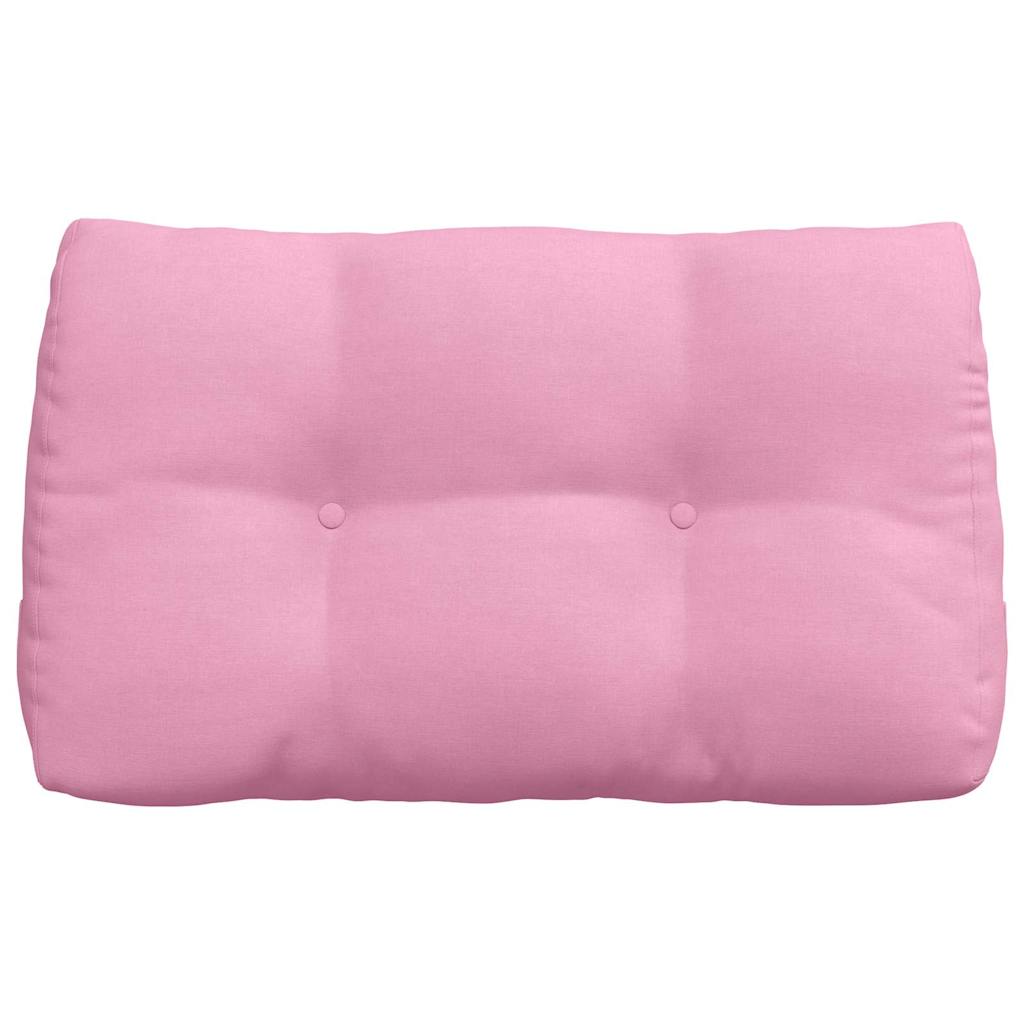 Cuscino per Schiena Rosa 80 x 24 x 50 cm Tessuto