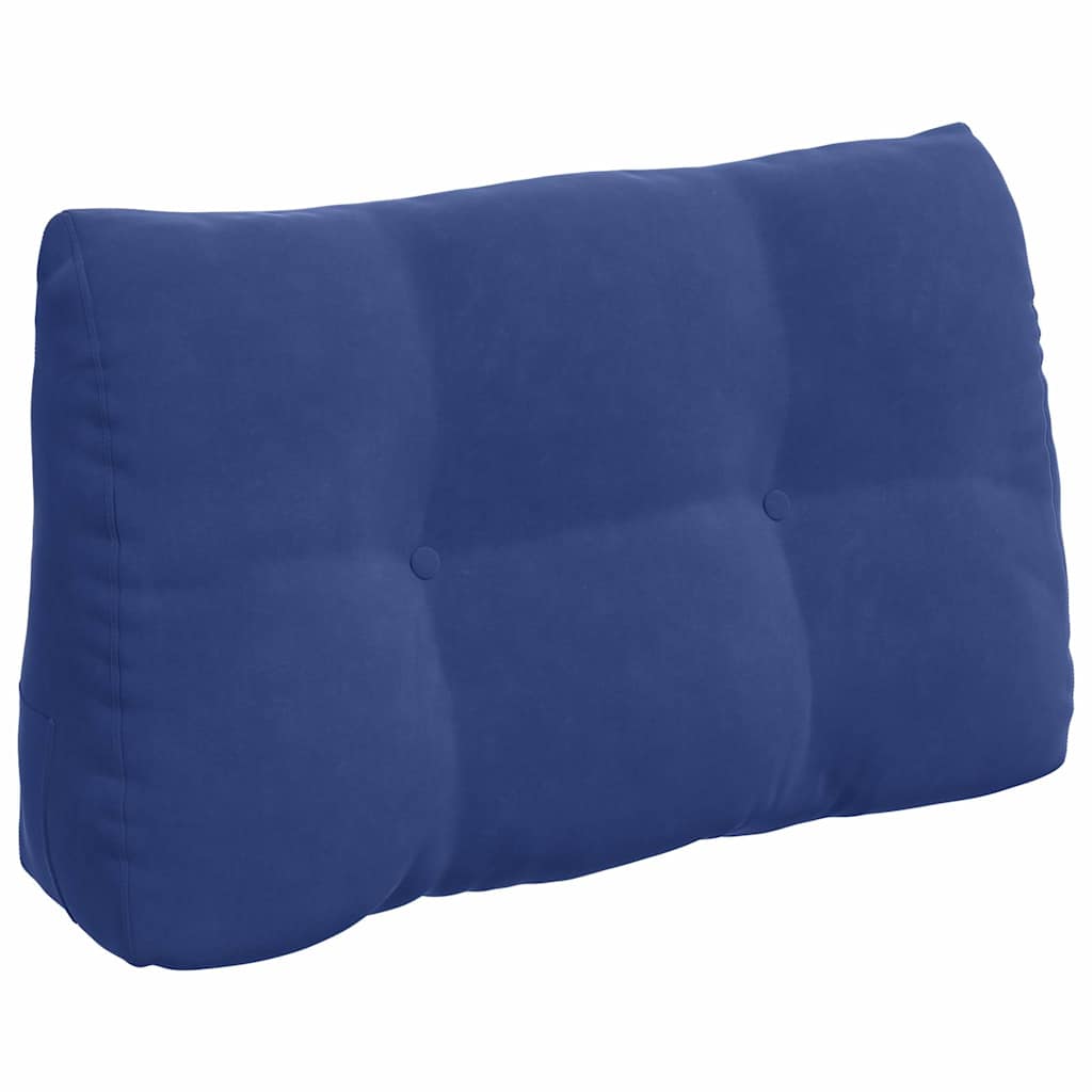 Cuscino per Schiena Blu Polizia 80 x 24 x 50 cm Velluto
