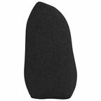 Cuscino per Schiena Nero 100 x 24 x 50 cm Tessuto