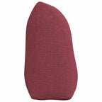 Cuscino per Schiena Rosso Vino 100 x 24 x 50 cm Tessuto