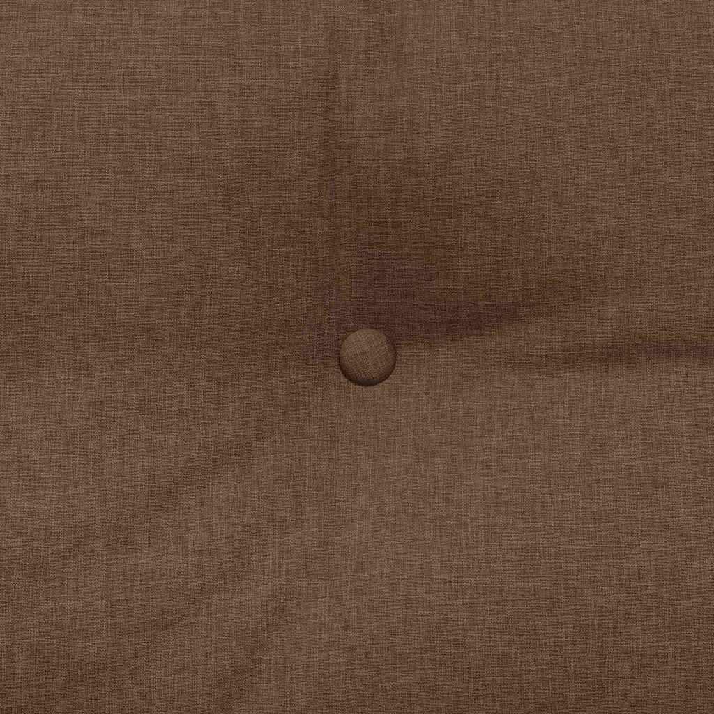 Cuscino per Schiena Marrone 100 x 24 x 50 cm Tessuto