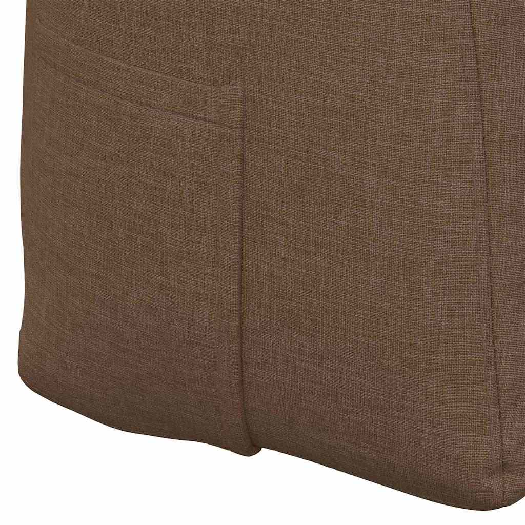 Cuscino per Schiena Marrone 100 x 24 x 50 cm Tessuto
