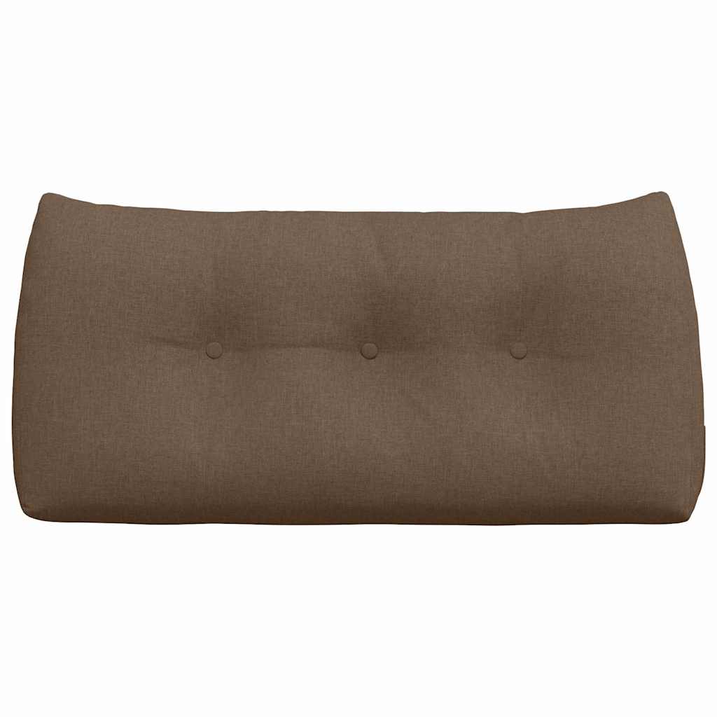 Cuscino per Schiena Marrone 100 x 24 x 50 cm Tessuto