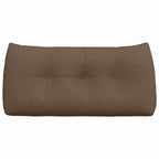 Cuscino per Schiena Marrone 100 x 24 x 50 cm Tessuto