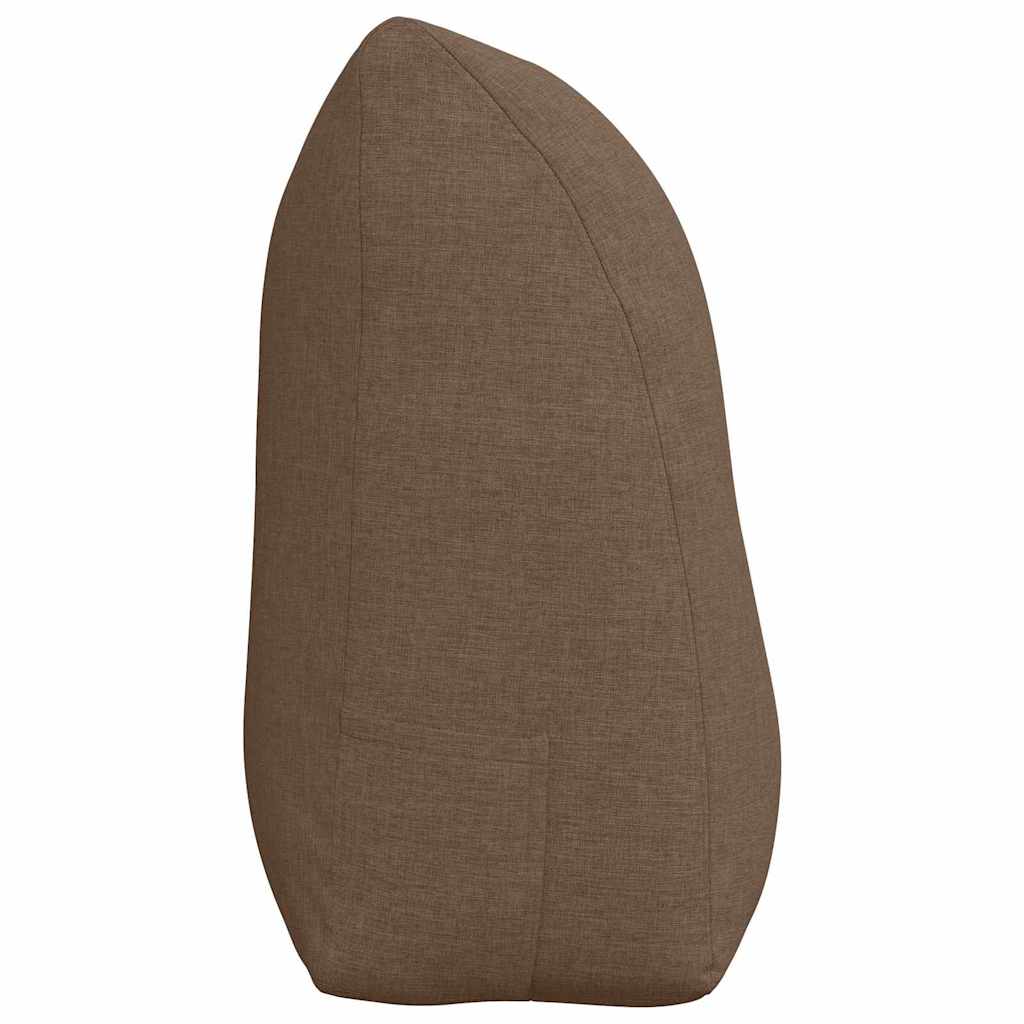 Cuscino per Schiena Marrone 100 x 24 x 50 cm Tessuto