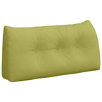 Cuscino per Schiena Verde chiaro 100 x 24 x 50 cm Tessuto