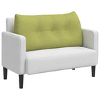 Cuscino per Schiena Verde chiaro 100 x 24 x 50 cm Tessuto