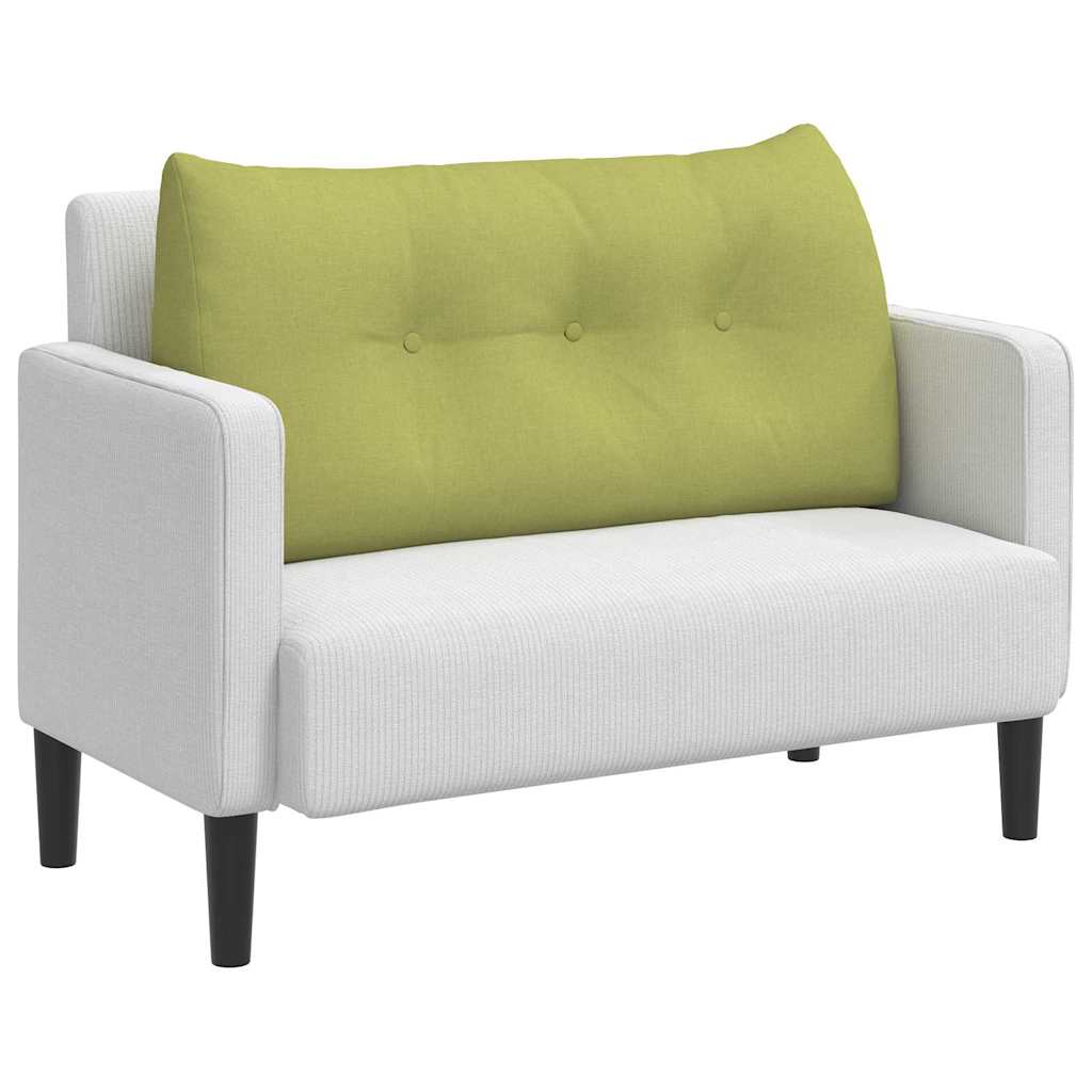 Cuscino per Schiena Verde chiaro 100 x 24 x 50 cm Tessuto