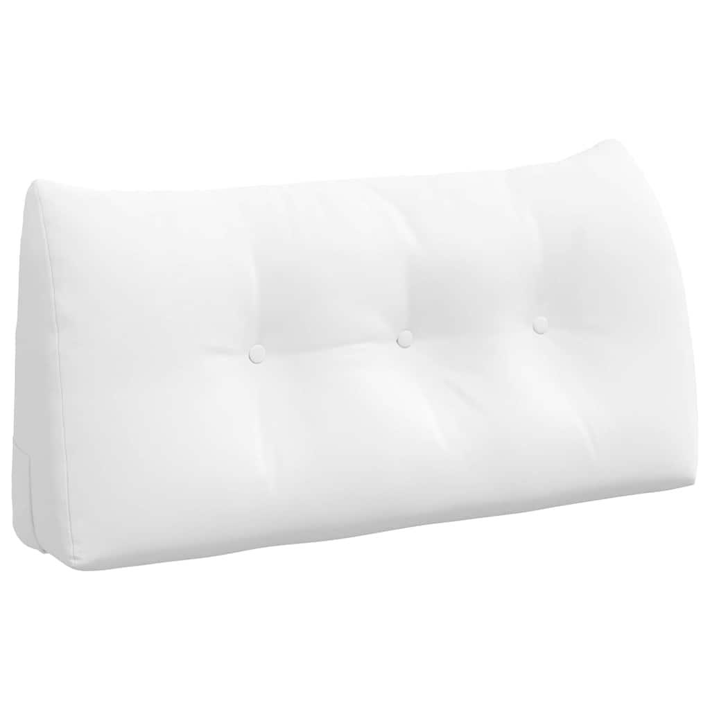 Cuscino per Schiena Bianco 100 x 24 x 50 cm Tessuto
