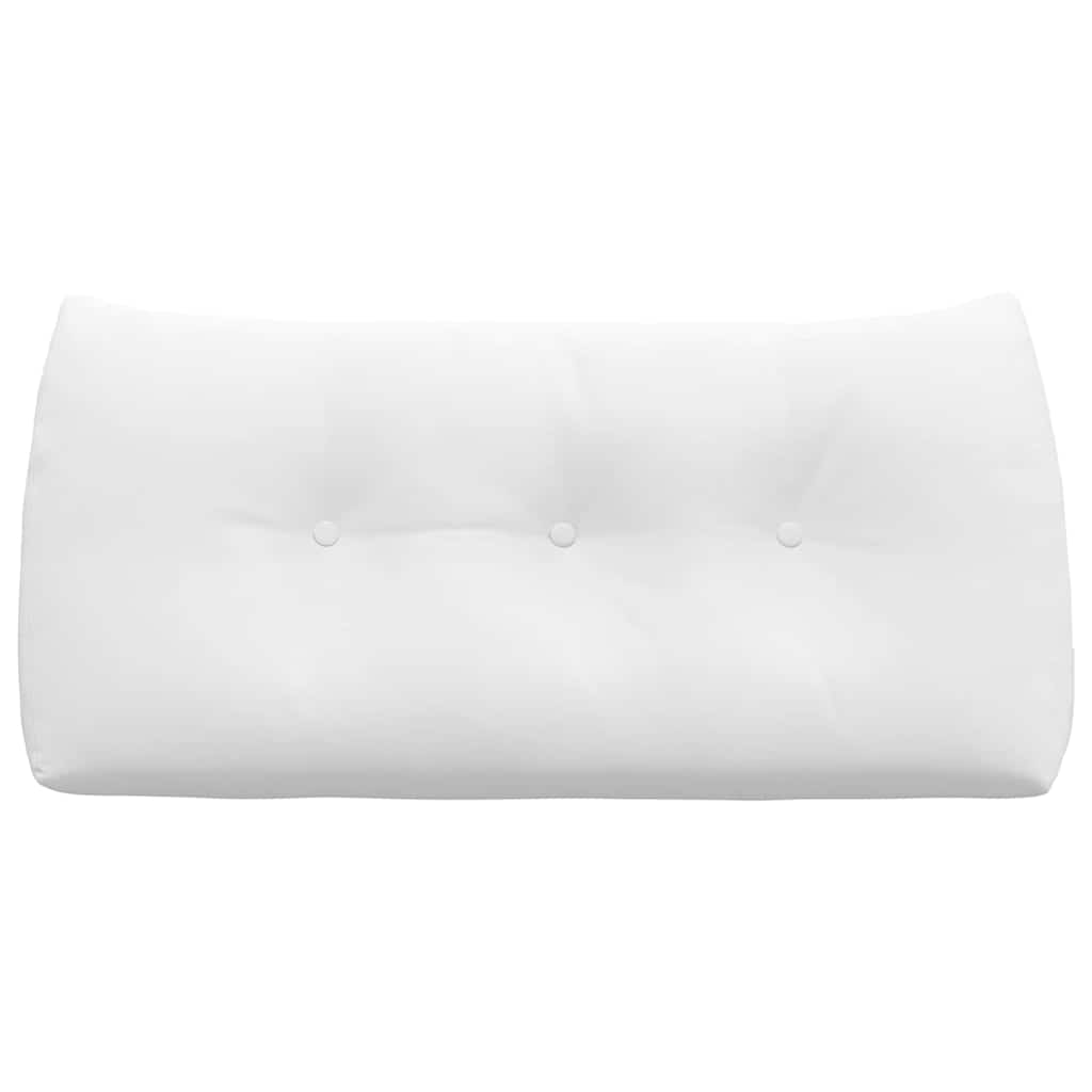 Cuscino per Schiena Bianco 100 x 24 x 50 cm Tessuto