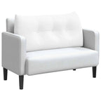 Cuscino per Schiena Bianco 100 x 24 x 50 cm Tessuto