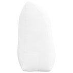 Cuscino per Schiena Bianco 100 x 24 x 50 cm Tessuto
