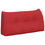 Cuscino per Schiena Rosso 100 x 24 x 50 cm Tessuto