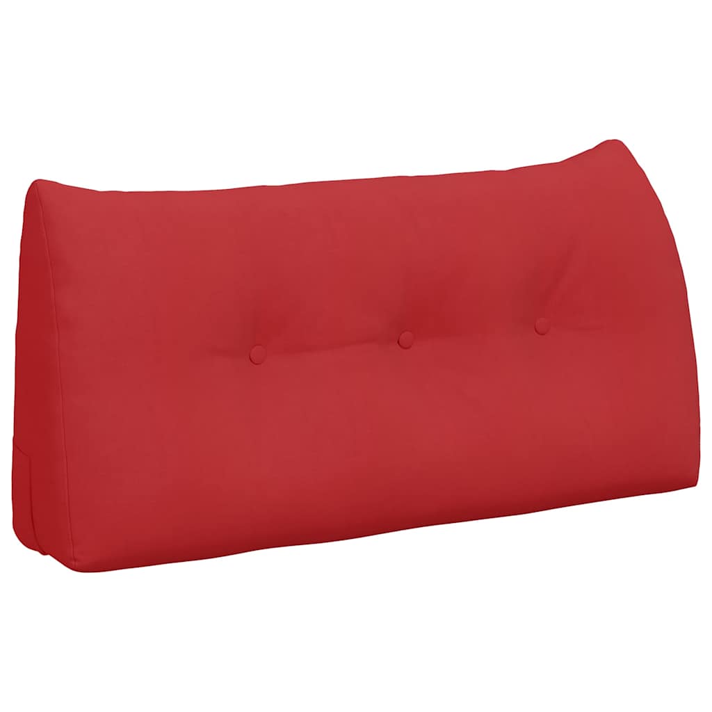 Cuscino per Schiena Rosso 100 x 24 x 50 cm Tessuto