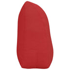 Cuscino per Schiena Rosso 100 x 24 x 50 cm Tessuto