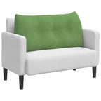 Cuscino per Schiena Verde chiaro 100 x 24 x 50 cm Velluto