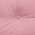 Cuscino per Schiena Rosa 100 x 24 x 50 cm Velluto