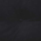 Cuscino per Schiena Nero 100 x 24 x 50 cm Velluto