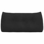 Cuscino per Schiena Nero 100 x 24 x 50 cm Velluto