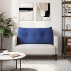 Cuscino per Schiena Blu Polizia 100 x 24 x 50 cm Velluto
