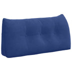 Cuscino per Schiena Blu Polizia 100 x 24 x 50 cm Velluto