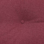 Cuscino per Schiena Rosso Vino 120 x 24 x 50 cm Tessuto